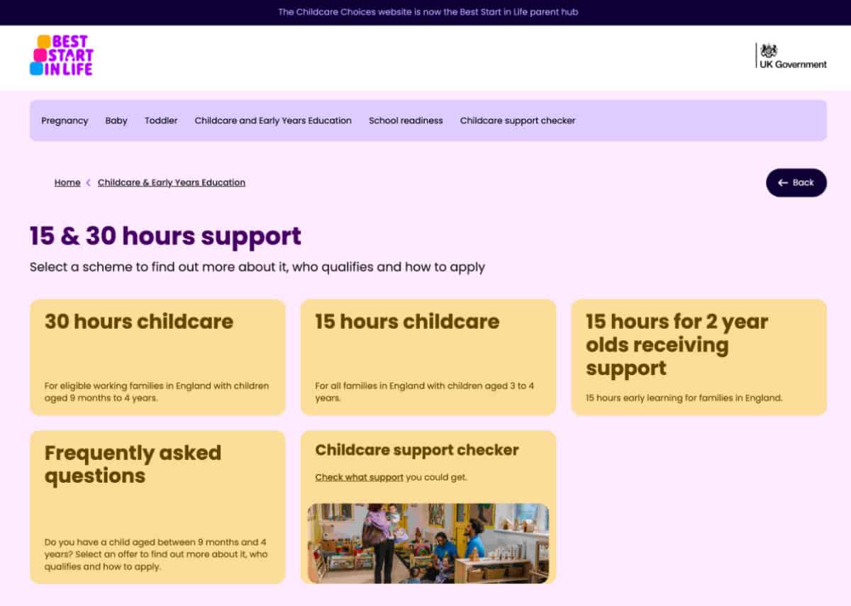 Best Start In Life Website